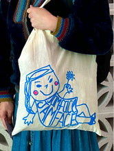 Load image into Gallery viewer, Jamface Daisy Girl Tote
